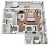 Floor Plan at 1000 Speer by Windsor